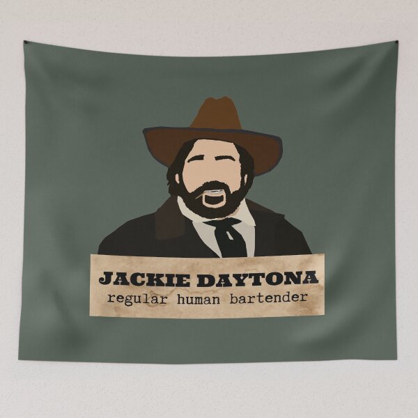 Item preview, Jackie Daytona - Regular Human Bartender - What We Do In the Shadows designed and sold by spotteddelight.