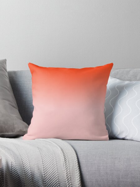Item preview, OMBRE GRADIENT ORANGE AND LIGHT PINK - OMBRES ON OZCUSHIONS designed and sold by ozcushions.
