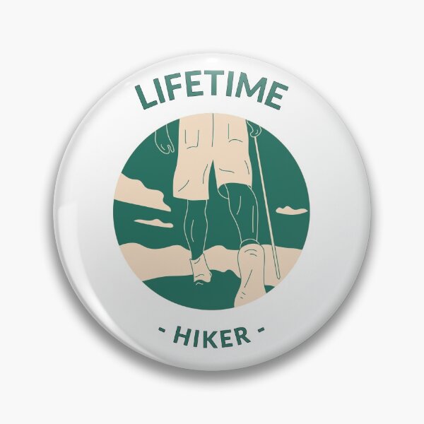 Item preview, Lifetime Hiker designed and sold by AdventurePrints.