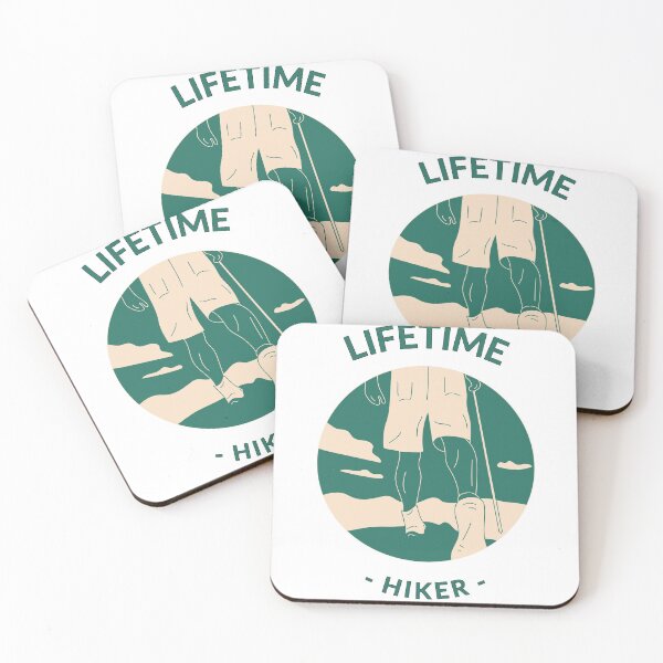 Item preview, Lifetime Hiker designed and sold by AdventurePrints.