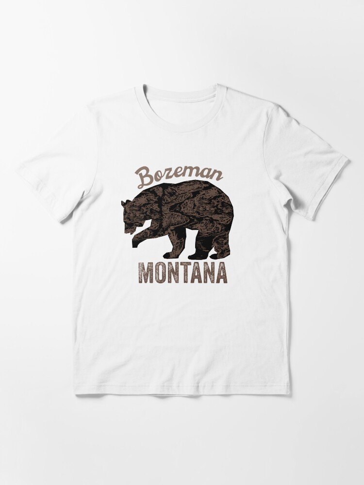 "Bozeman Montana Gallatin Bear" Tshirt for Sale by InvestingRoad