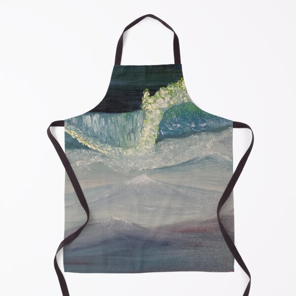 Item preview, Ocean wave oil painting by tabitha kremesec designed and sold by Tabitha Kremesec.