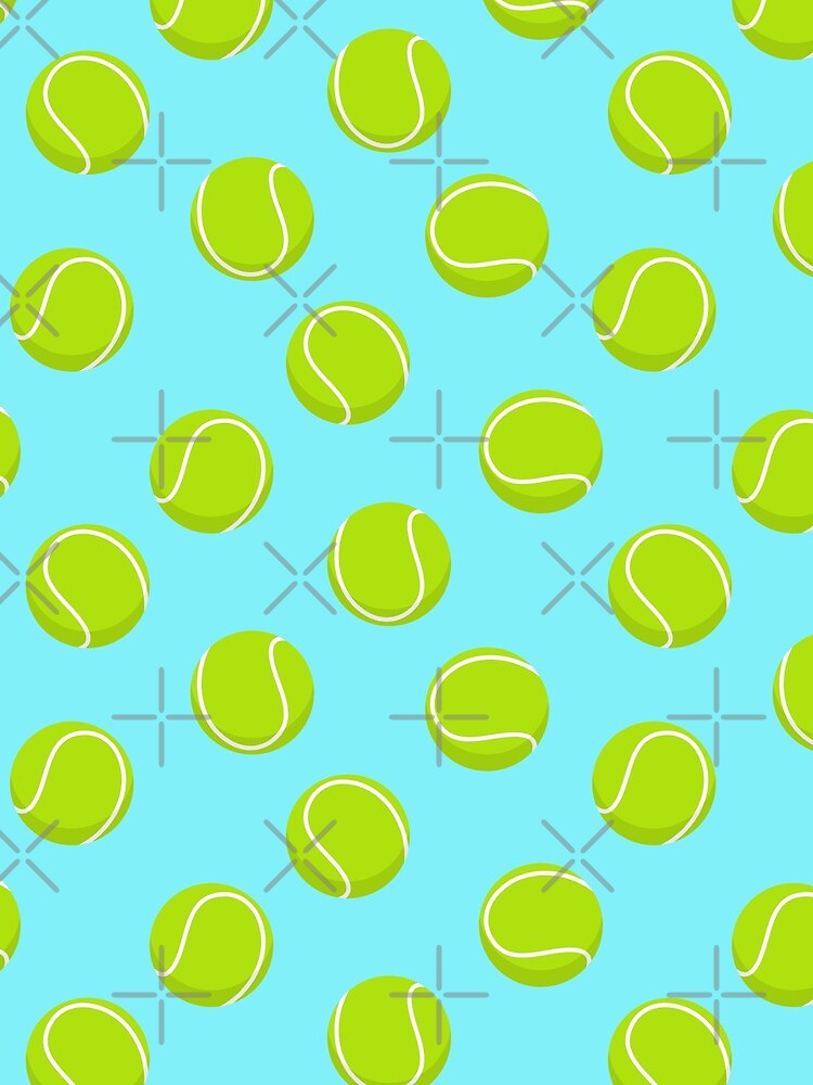 Tennis Balls - Light Blue by littlearrow