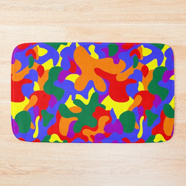 Item preview, Rainbow camouflage designed and sold by BobaPuma.