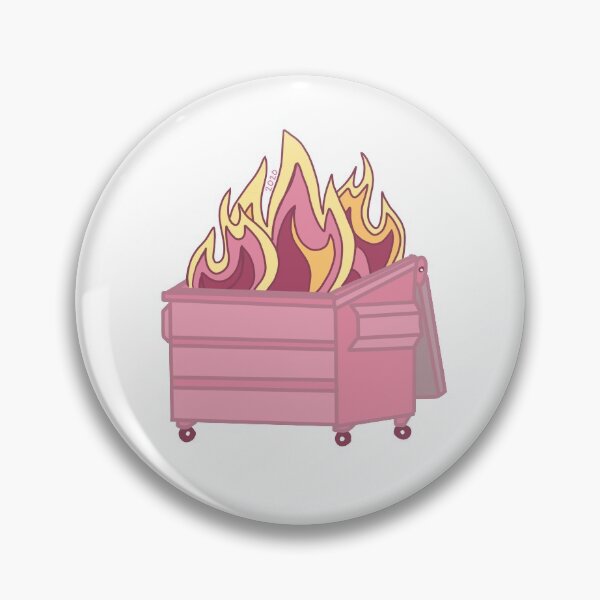 Item preview, Dumpster Fire  designed and sold by Solid Gould  Designs.