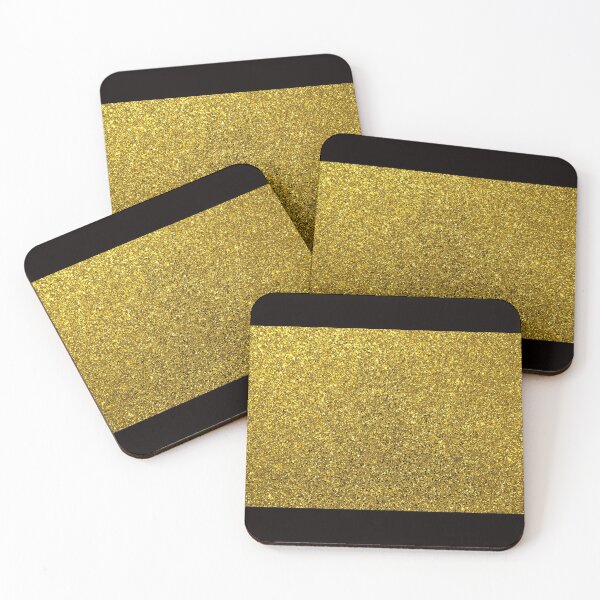 Item preview, Half Gold and Shiny Black designed and sold by Isabelle Calisto.