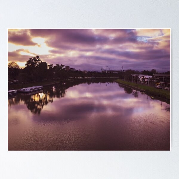 Item preview, Melbourne Yarra River - City Abandoned Series designed and sold by Photoluminous.