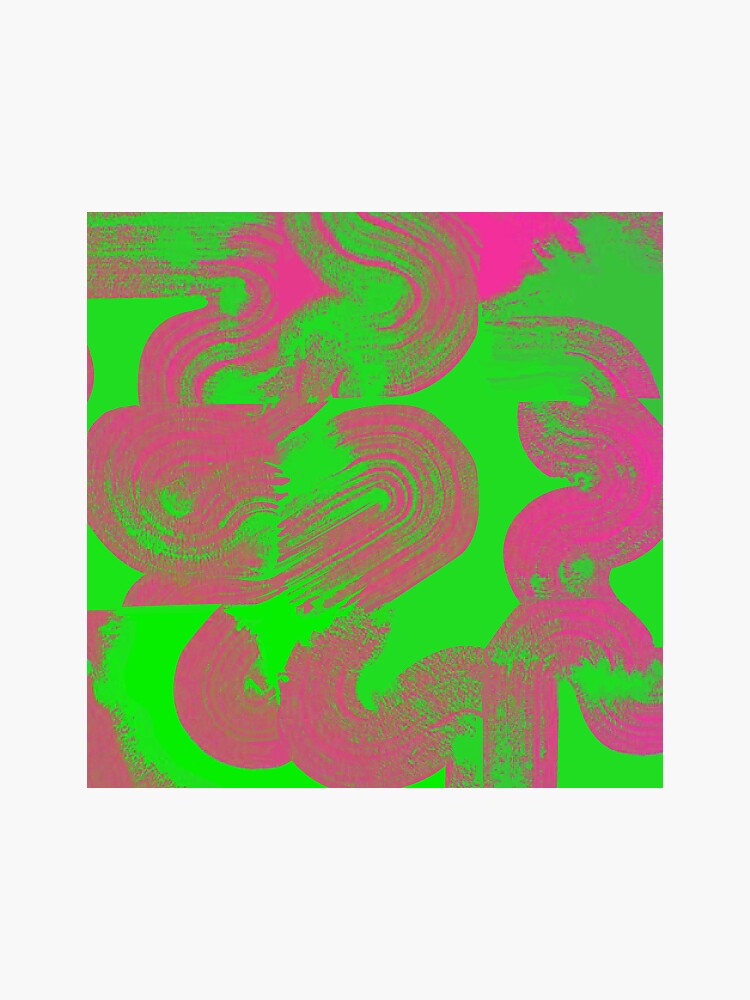 Thumbnail 3 of 3, Sticker, Graphic Painting designed and sold by ColeRW.