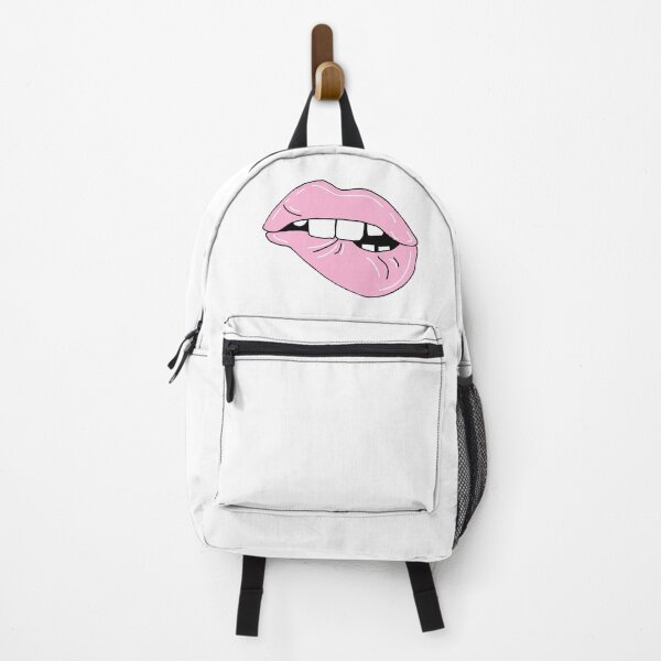 Pink lips Backpack