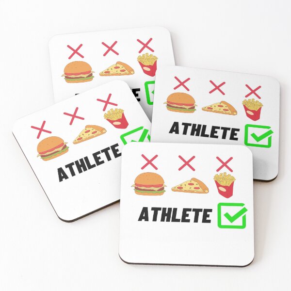 Item preview, Athlete, No junk food! designed and sold by The Athletic  Mindset.