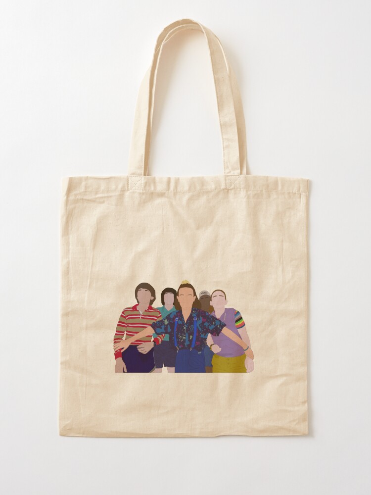 Upcycled fashion Stranger Things Tote Bag