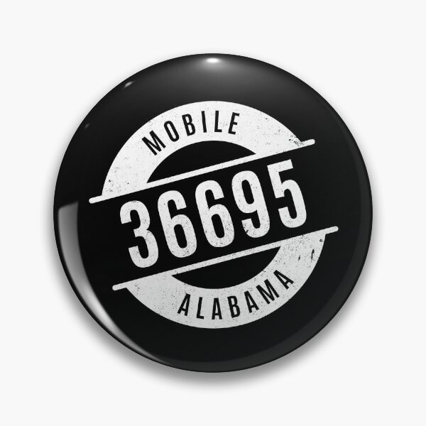 Item preview, Mobile Alabama 36695 Zip Code designed and sold by creativecurly.