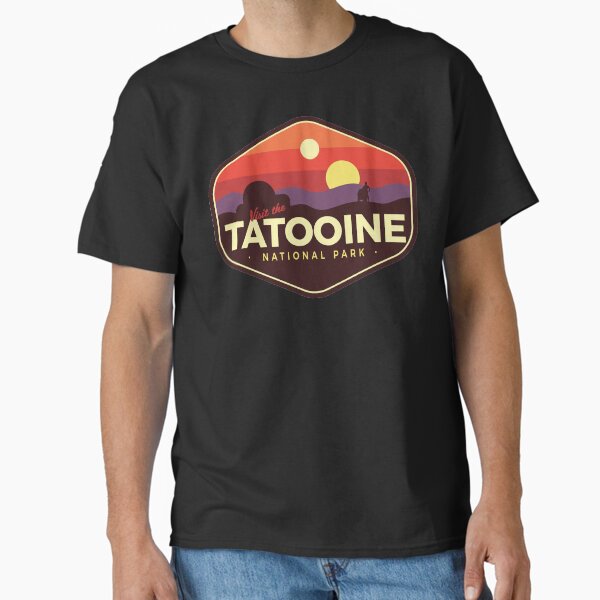 Vista previa del artículo con la obra «Parque Nacional Tatooine», diseñado y vendido por Outpost31Design.