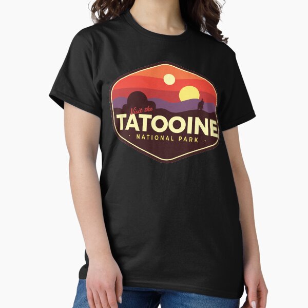 Vista previa del artículo con la obra «Parque Nacional Tatooine», diseñado y vendido por Outpost31Design.
