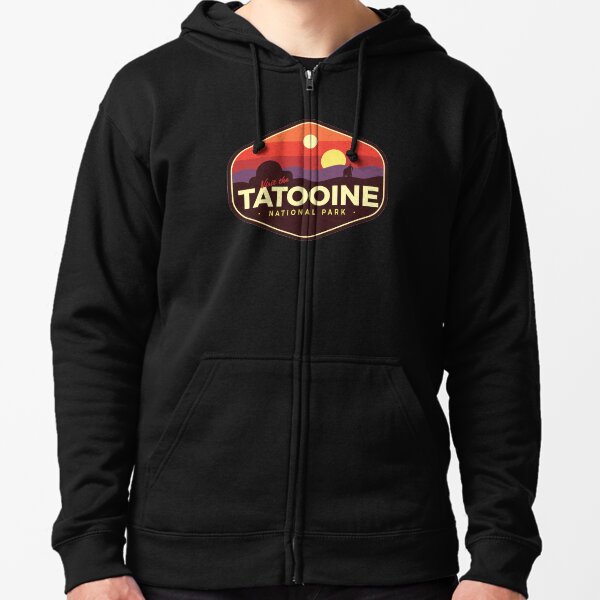Tatooine National Park Zipped Hoodie