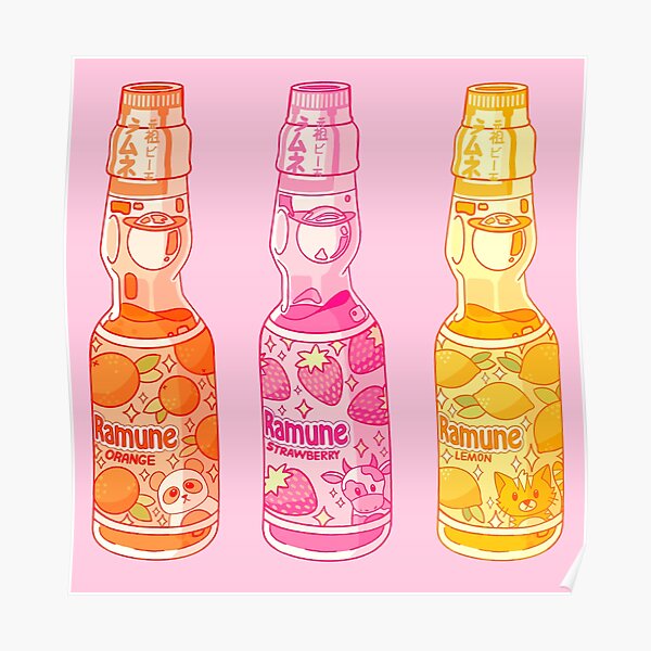 "Ramune" Poster by Ghostlyily | Redbubble