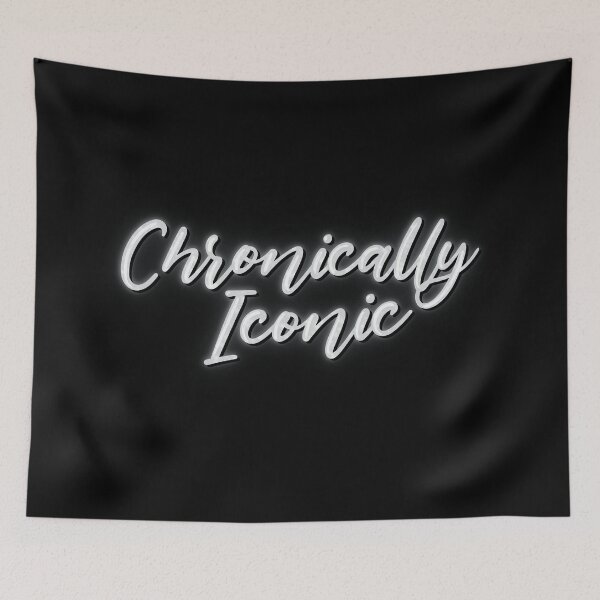 Item preview, White Chronically Iconic designed and sold by Elle  Hazlett.
