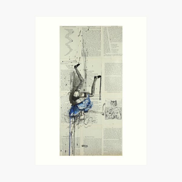 Down the Rabbit Hole Art Print