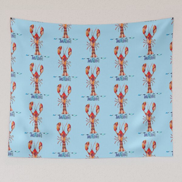 Item preview, Red Maine Lobster #1 designed and sold by rtbrassard.