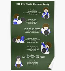BJJ 101: Basic Elevator Sweep Poster