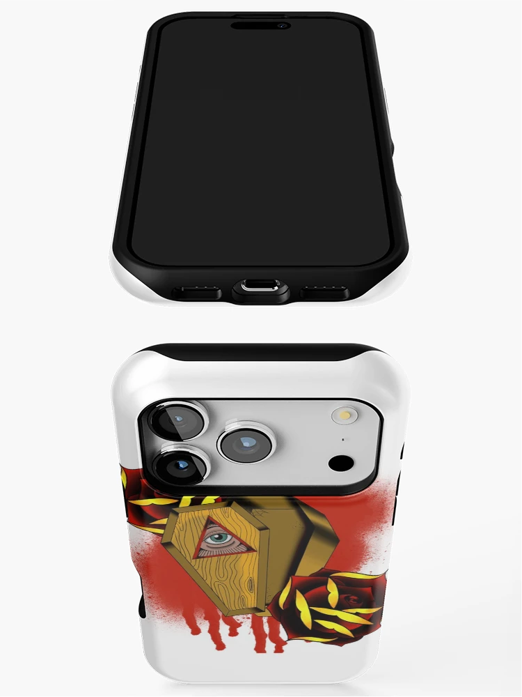 Thumbnail 3 of 4, iPhone Case, Neotraditional coffin designed and sold by Michaelmodified.