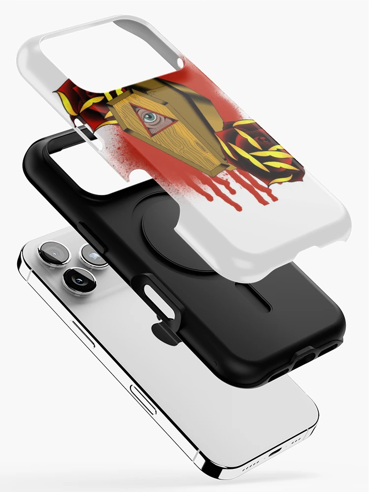 Thumbnail 2 of 4, iPhone Case, Neotraditional coffin designed and sold by Michaelmodified.