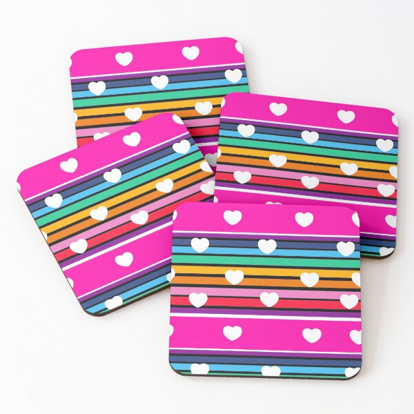 Item preview, Pink heart zarape designed and sold by AlbaDeWitt.