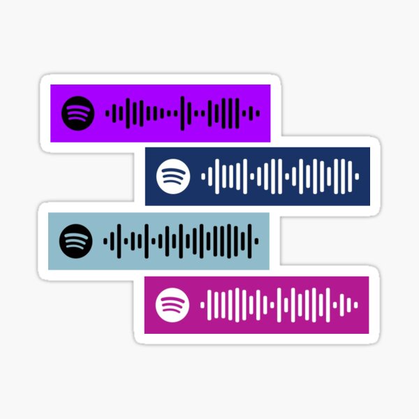 "Euphoria soundtrack spotify code" Sticker for Sale by Bribrivz | Redbubble