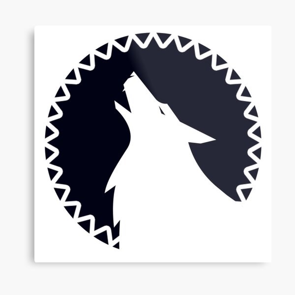 Lonly wolf Metal Print