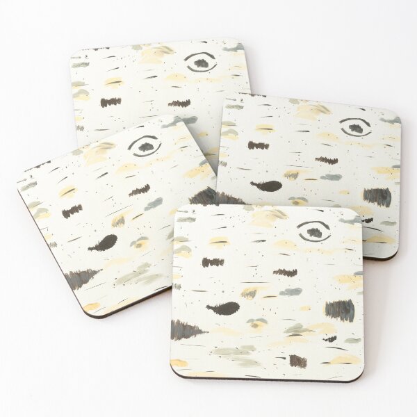 Item preview, Birch Bark with Knots designed and sold by ArtsyRabbit.