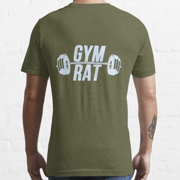 Gym Rat Essential T-Shirt for Sale by mralan