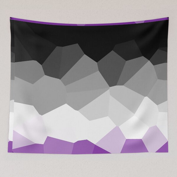 Item preview, Ace Flag subtle poly designed and sold by -Gedwolcraeft-.