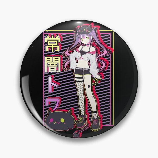 Item preview, Tokoyami Towa and Bibi Hololive designed and sold by TonaPlancarte.