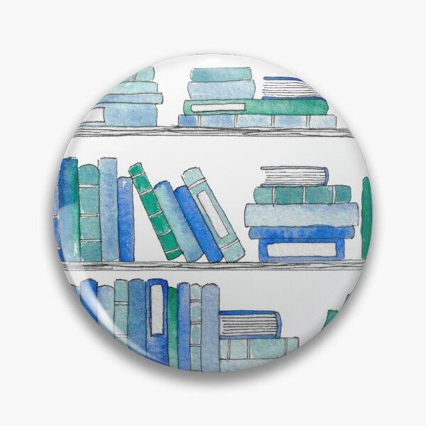 Item preview, Blue Bookcase designed and sold by Emma Mildred Cowell.