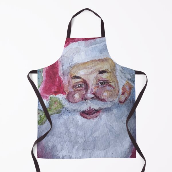 Item preview, Santa - Watercolour designed and sold by CleaViolet.