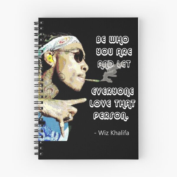 Item preview, Wiz Khalifa's Words of Wisdom designed and sold by LifeOrganizers.