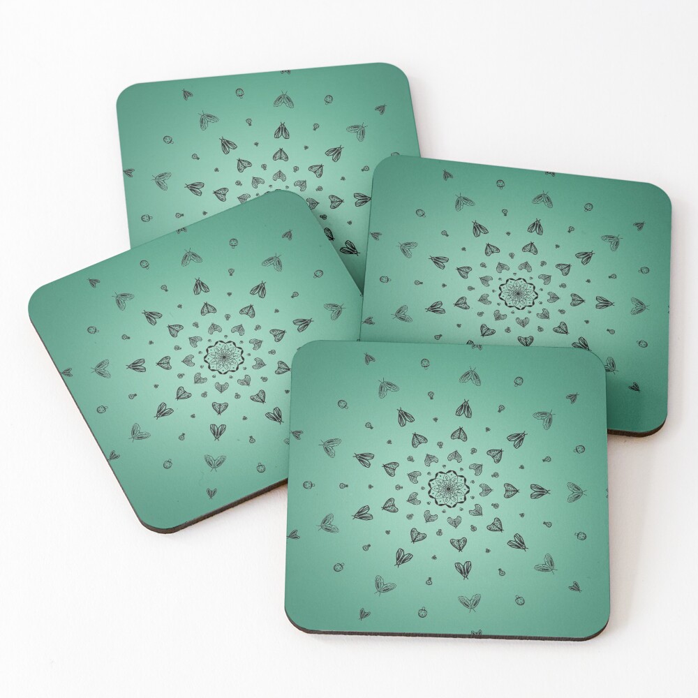 Item preview, Coasters (Set of 4) designed and sold by thepaintedsnake.