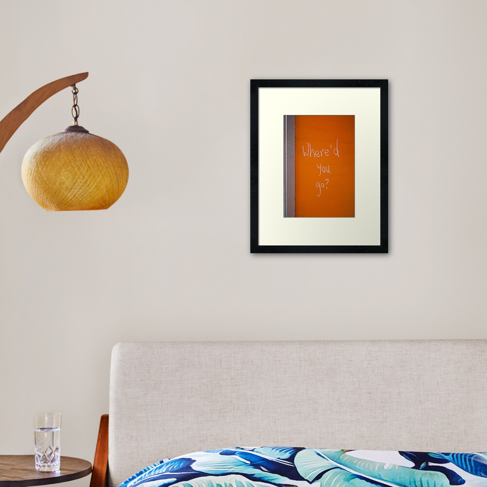 Item preview, Framed Art Print designed and sold by ColeRW.