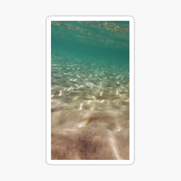 Into the Ocean Blue Sticker