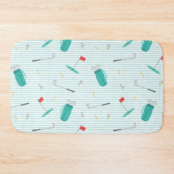 Item preview, Tee Time - teal golfing  designed and sold by littlearrow.