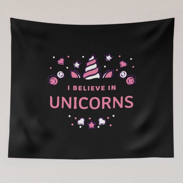 Item preview, I Believe In Unicorns designed and sold by DoodleBugDigits.
