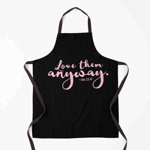 Item preview, Love Them Anyway - Christian Quotes - Pink designed and sold by KarolinaPaz.