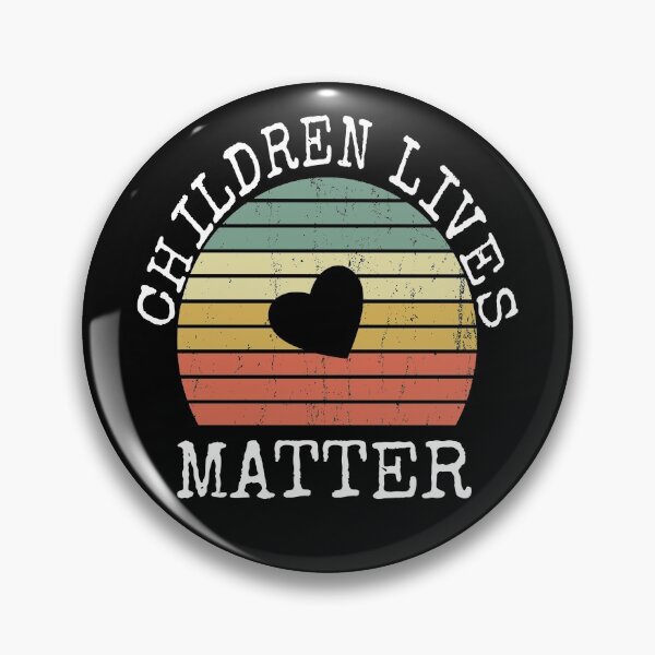 Item preview, Children Lives Matter Retro Vintage Distressed Sunset designed and sold by AZGuzmans.