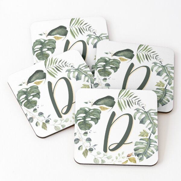 Item preview, Floral Wreath Initial Letter D designed and sold by TheFamilyVan.