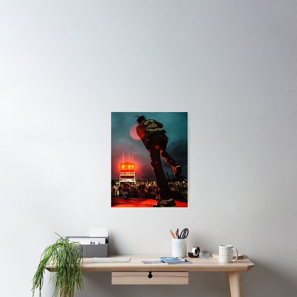 Travisscott Concert Poster