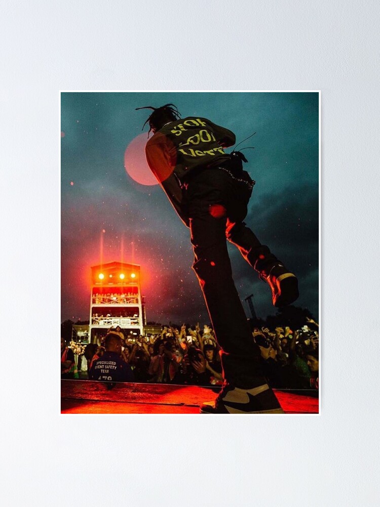 Alternate view of Travisscott Concert Poster