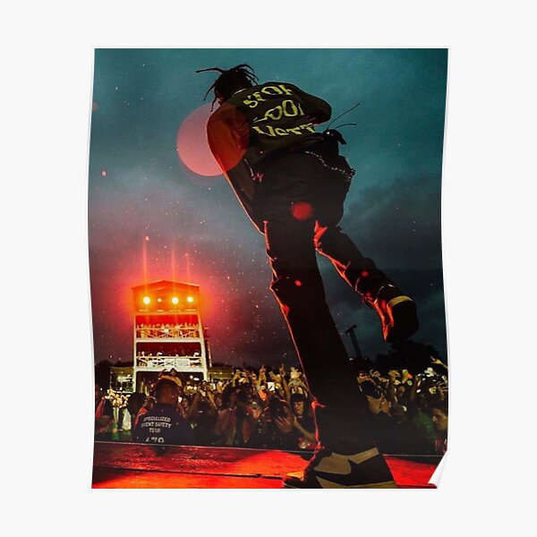 Travisscott Concert Poster