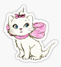 Bow Cat Sticker