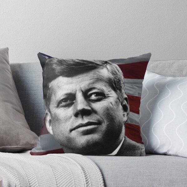 Item preview, JFK American Flag Portrait designed and sold by jsetow.