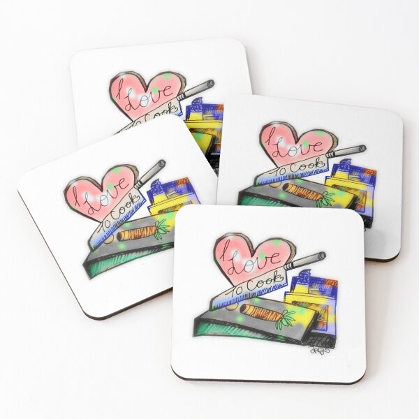Item preview, I Love to Cook designed and sold by WDC-Art.
